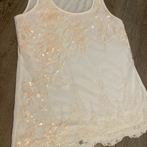 Sequined Express Top